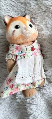 Sylvanian Families Red Panda  Flocked Figures